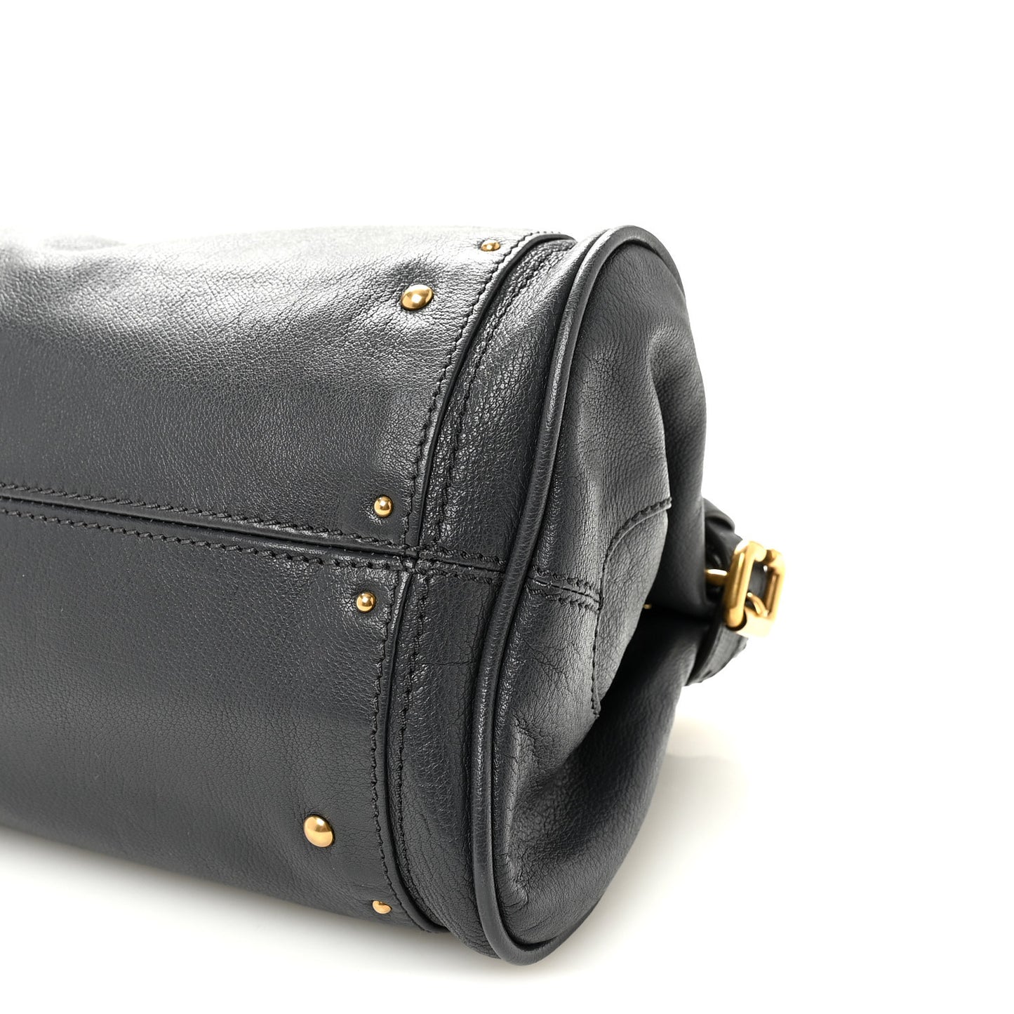 Grained Buffalo Paddington Black Navy