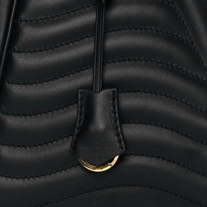 Louis Vuitton Calfskin New Wave Chain Tote Black 12 of 15