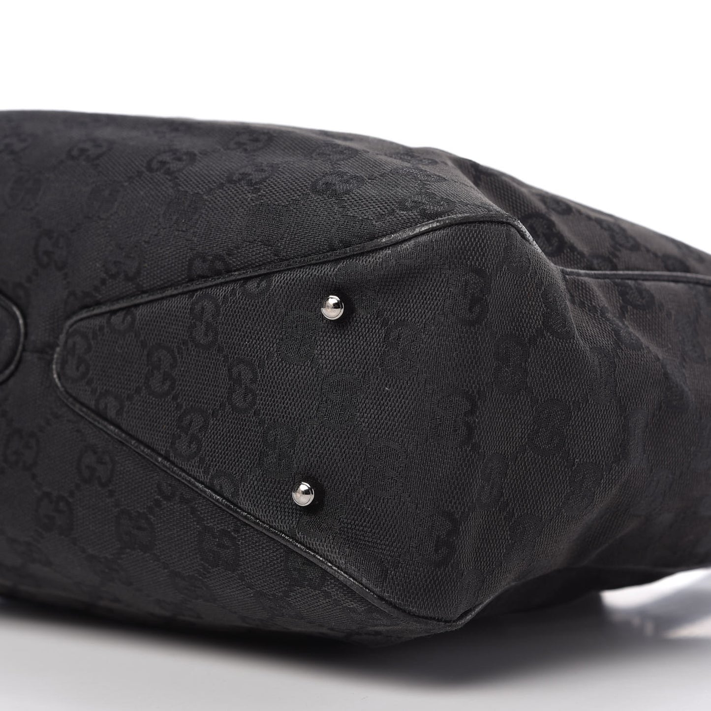 Monogram Medium Tote Black