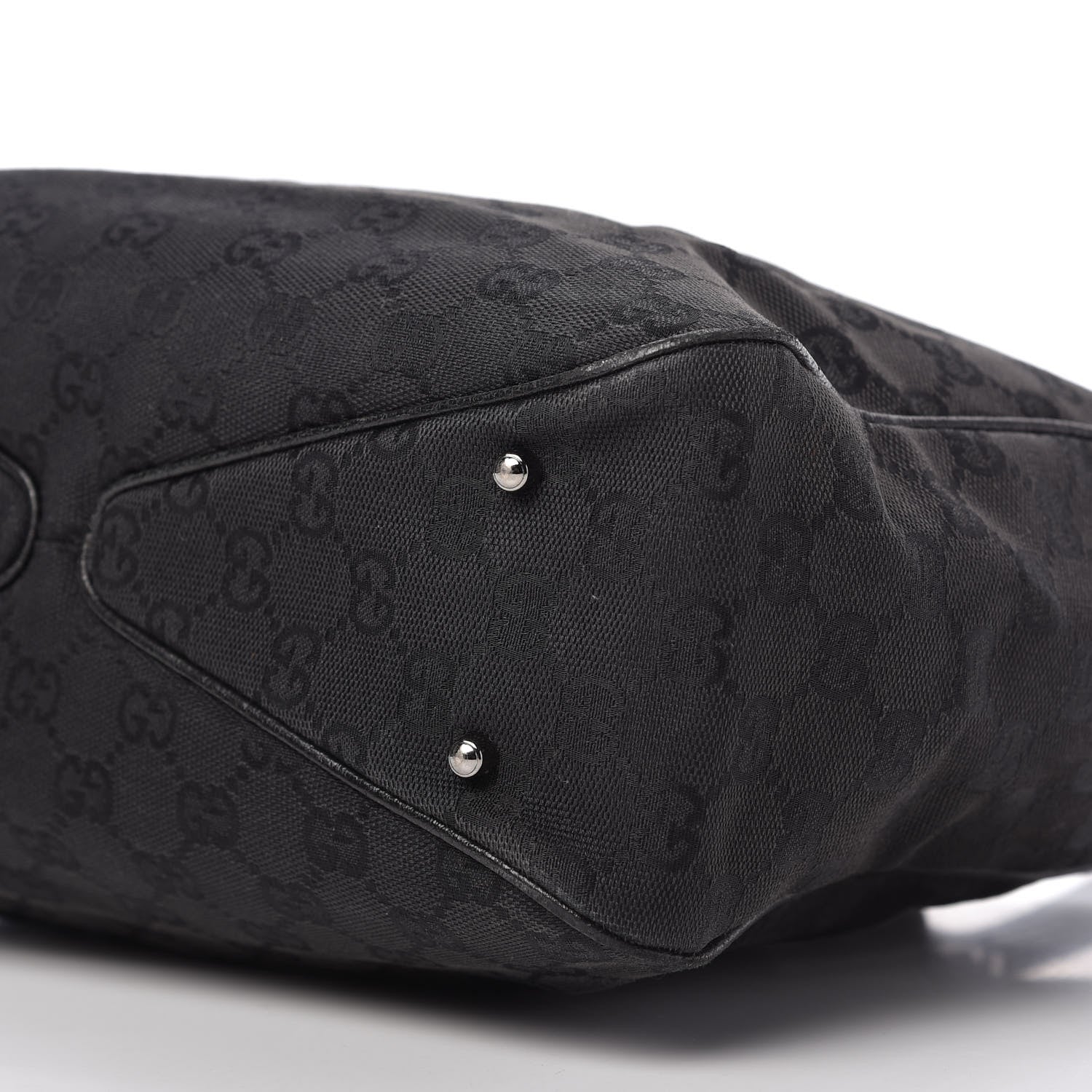 Gucci Monogram Medium Tote Black 7 of 15