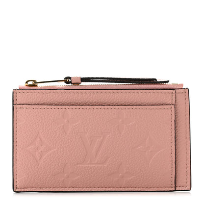 Louis Vuitton Empreinte Zipper Card Holder Rose Poudre 1 of 6