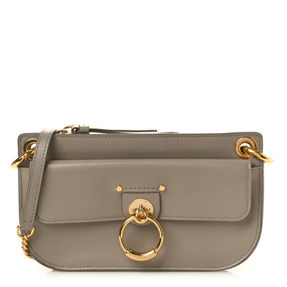 Chloe Calfskin Tess Mini Crossbody Bag Motty Grey 1 of 9