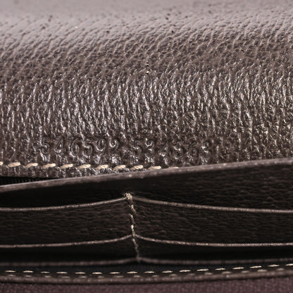 Gucci GG Supreme Monogram Web Ophidia Wallet On Chain Brown 10 of 19
