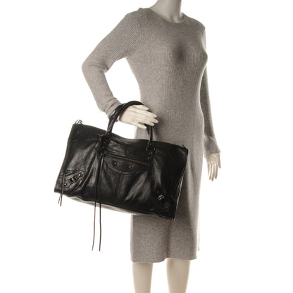 Balenciaga Agneau Classic Hardware Work Black 2 of 7