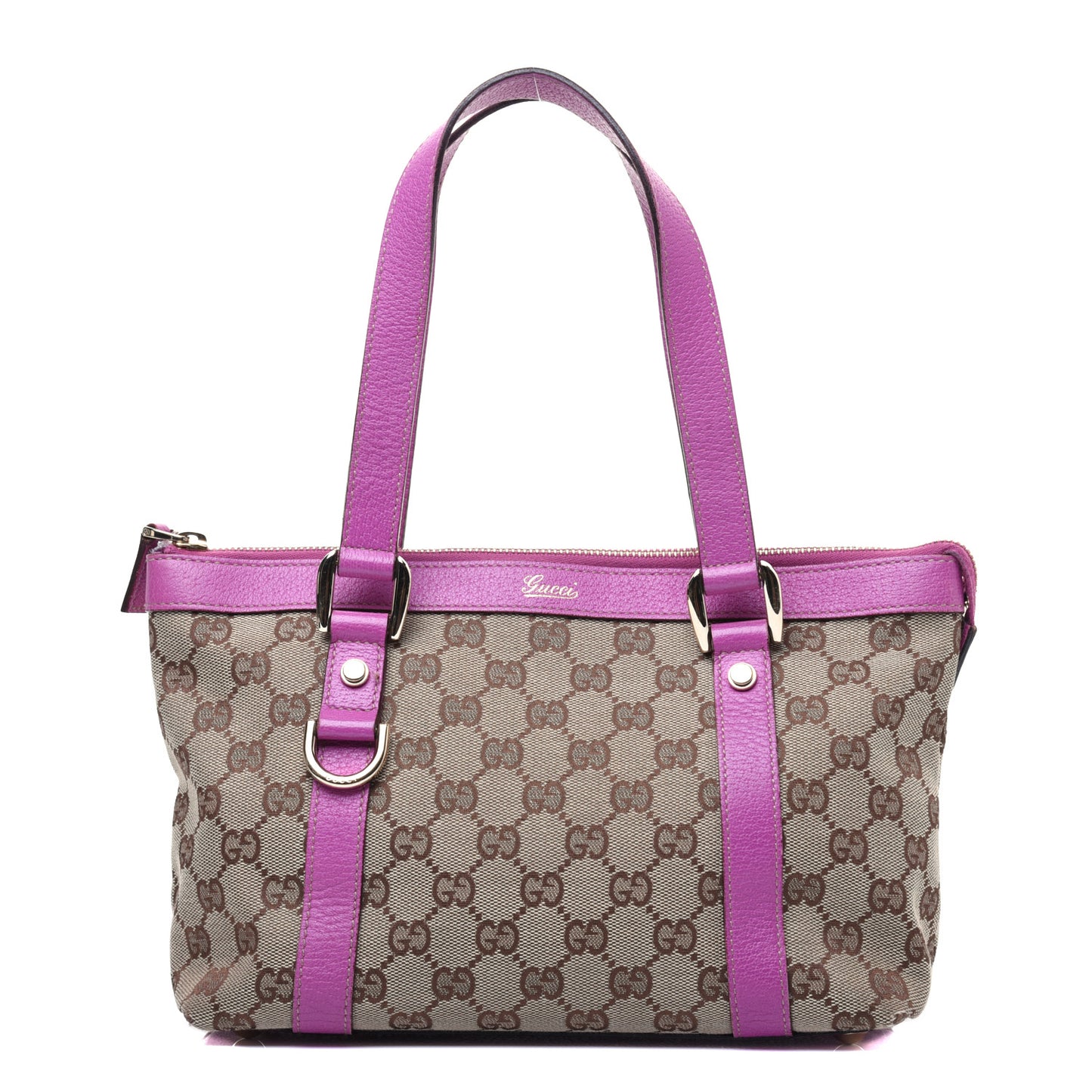 Monogram Small Abbey Tote Pink