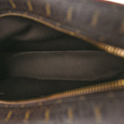 Saint Laurent Canvas Smooth Calfskin Le Monogramme Camera Bag Chestnut 5 of 10