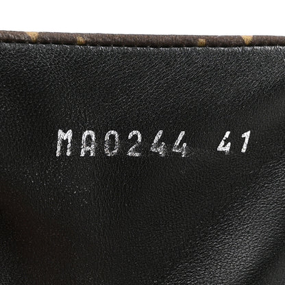Louis Vuitton Nylon Monogram Pool Pillow Comfort Mule 41 Cacao Brown 9 of 9