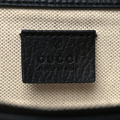 Gucci Pebbled Calfskin Small Dionysus Shoulder Bag Black 7 of 12