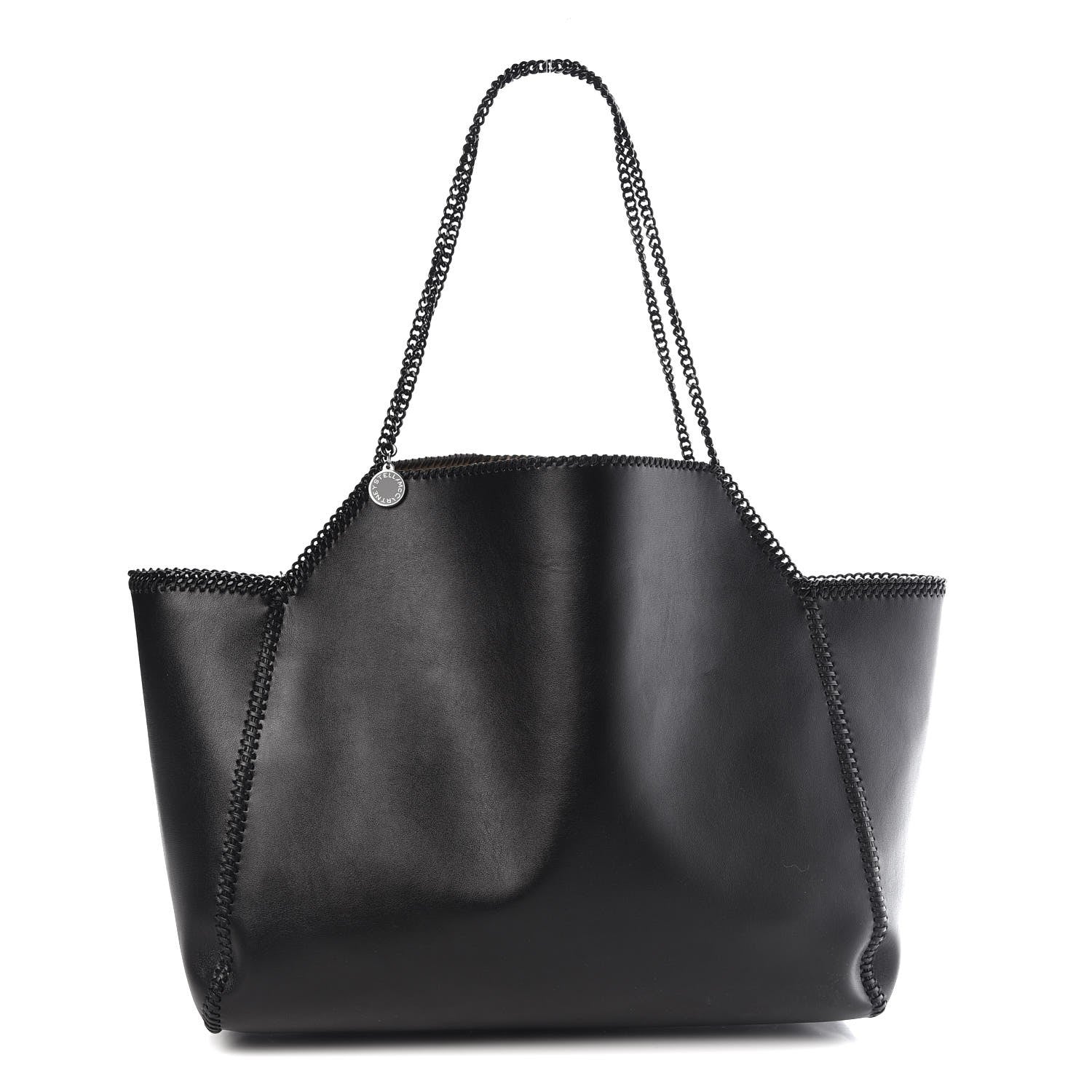 Stella McCartney Alter Nappa Falabella Fine Chain Tote Black 1 of 6