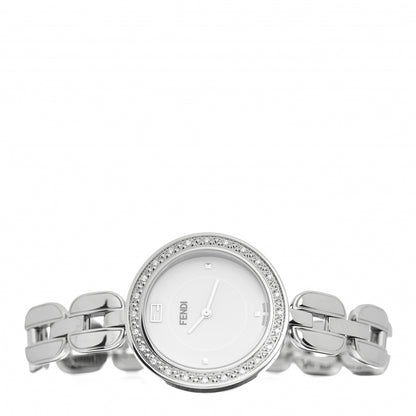Fendi Stainless Steel Diamond Bezel 36mm Fendi My Way Quartz Watch 2 of 5