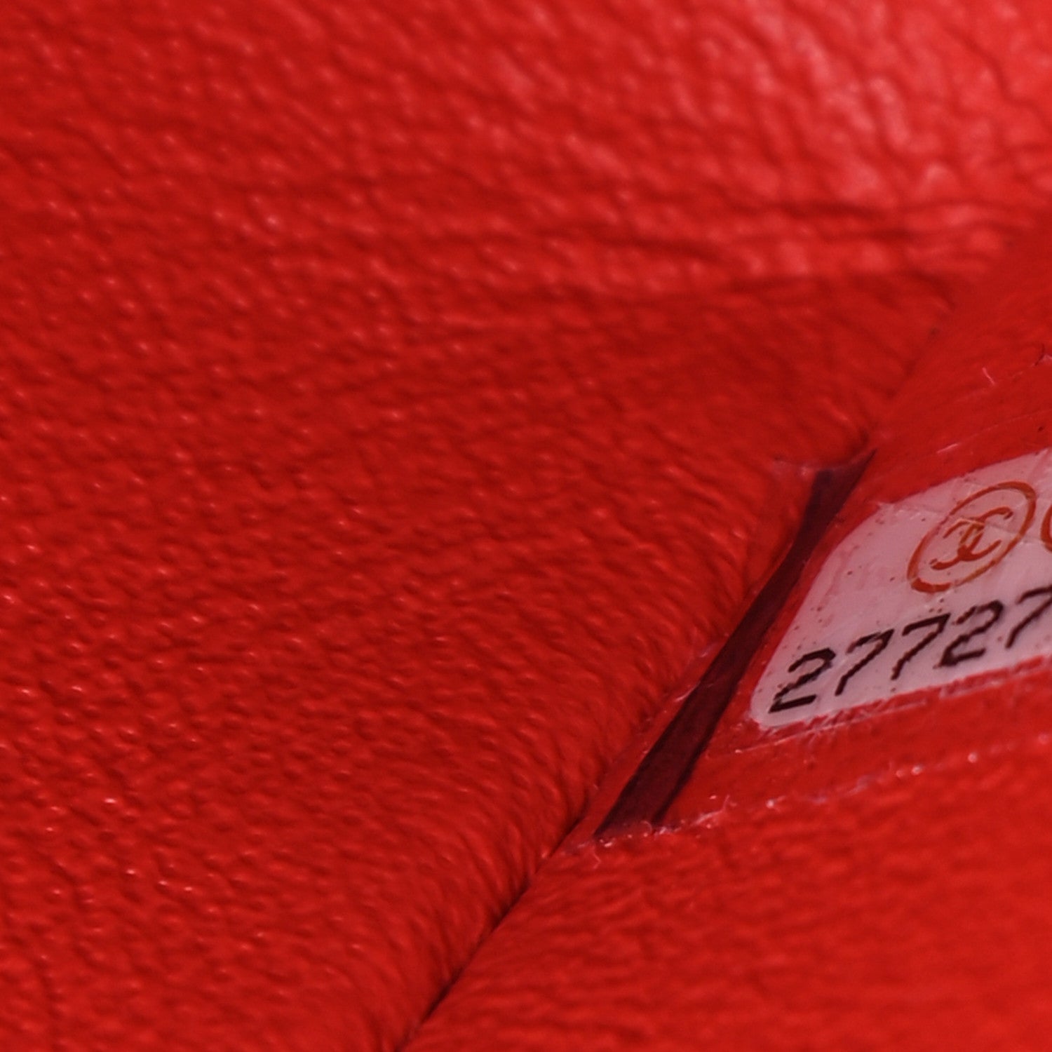 Chanel Lambskin Quilted Mini Rectangular Flap Red 7 of 9