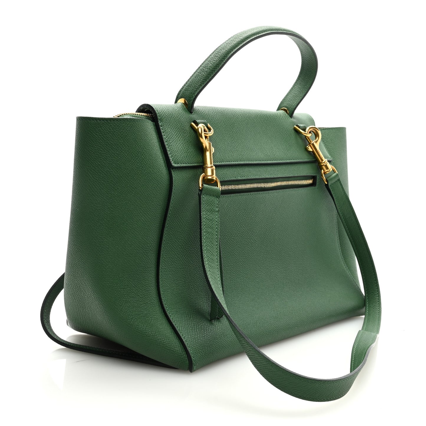 Grained Calfskin Mini Belt Bag Mint