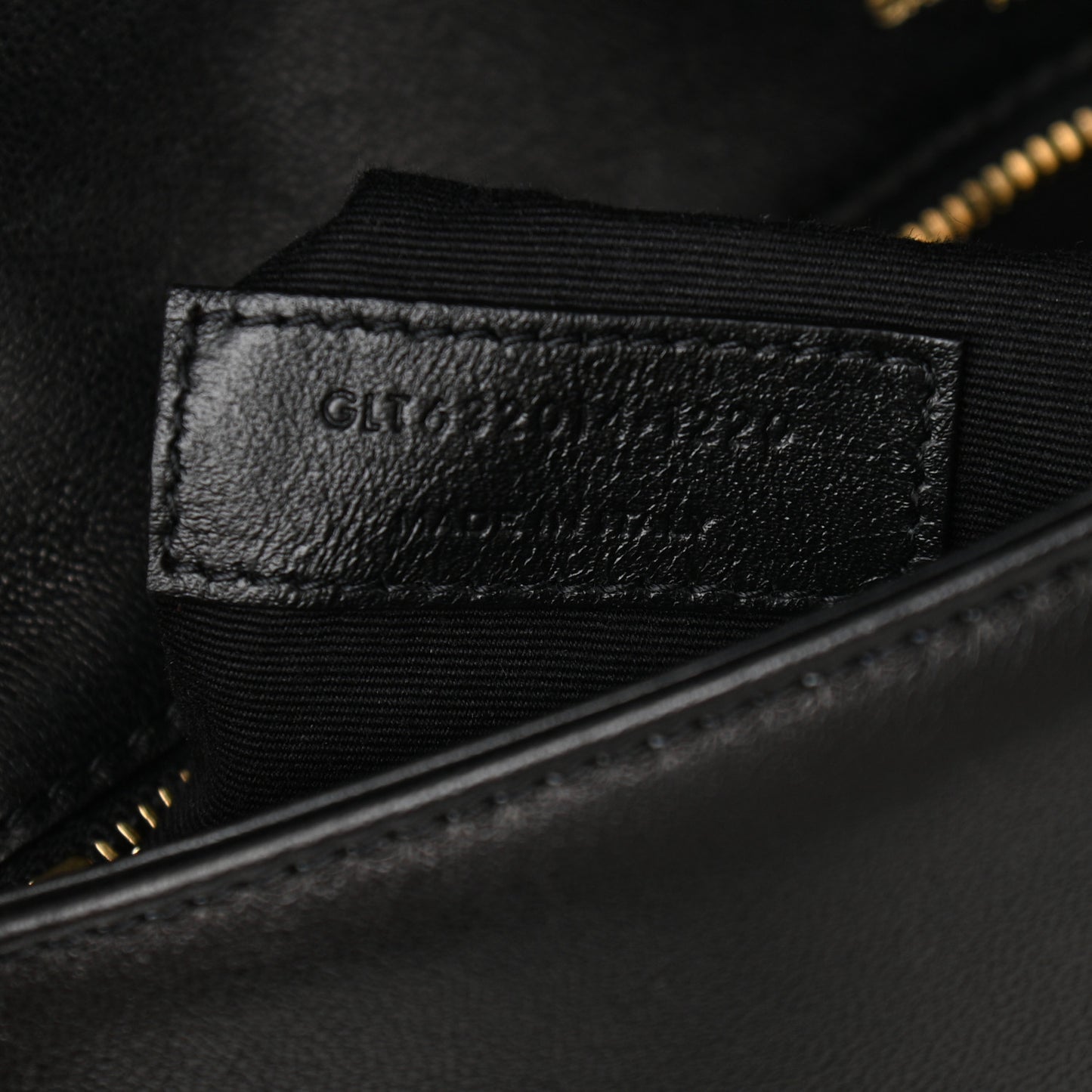 Lambskin Matelasse Monogram Kate 99 Black