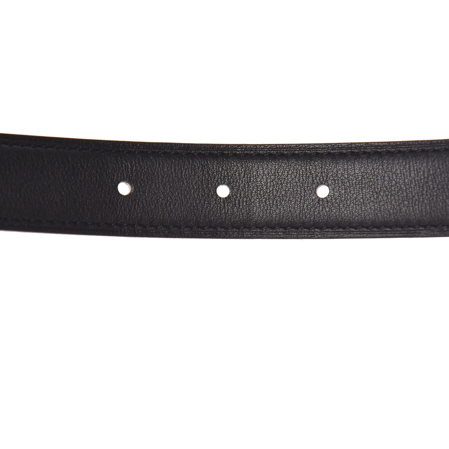 Hermes Swift Epsom 24mm Mini Constance H Belt 80 Black Gold 6 of 7
