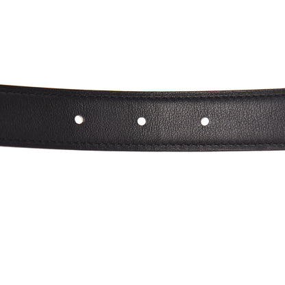 Hermes Swift Epsom 24mm Mini Constance H Belt 80 Black Gold 6 of 7