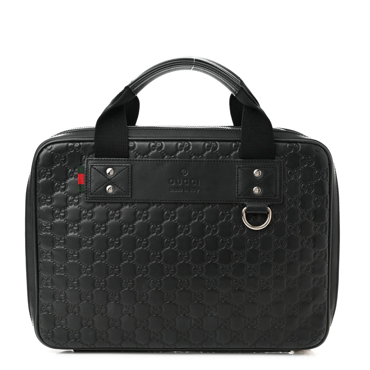 Guccissima Laptop Briefcase Black