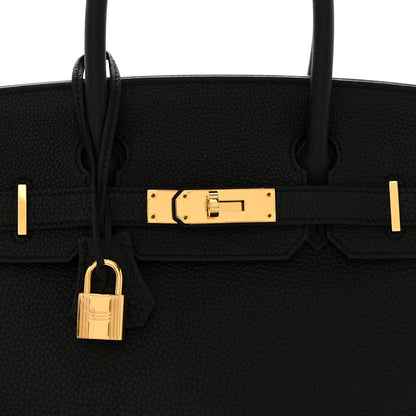 Hermes Togo Birkin 30 Black 7 of 9