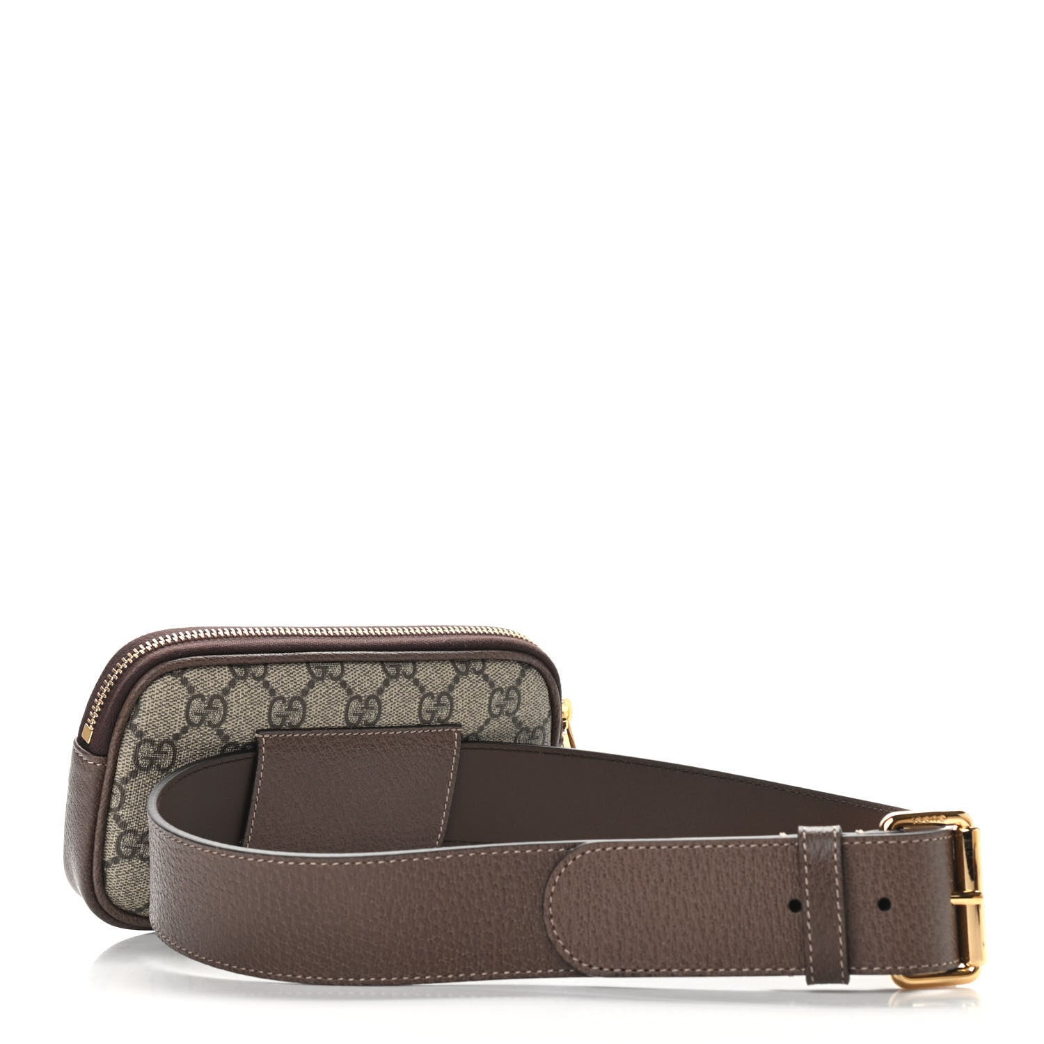 Gucci GG Supreme Monogram Ophidia Belted iPhone Case 75 30 Dark Brown 3 of 9