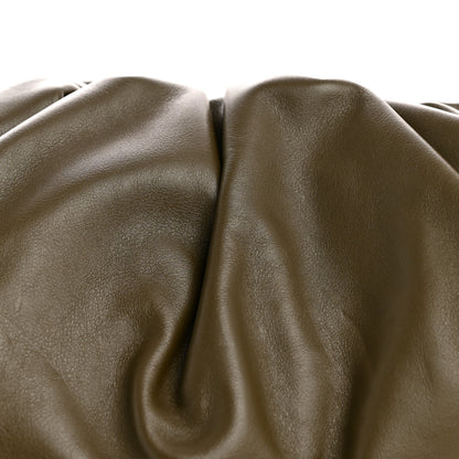 Bottega Veneta Smooth Butter Calf The Pouch Oversized Clutch Mustard 8 of 10