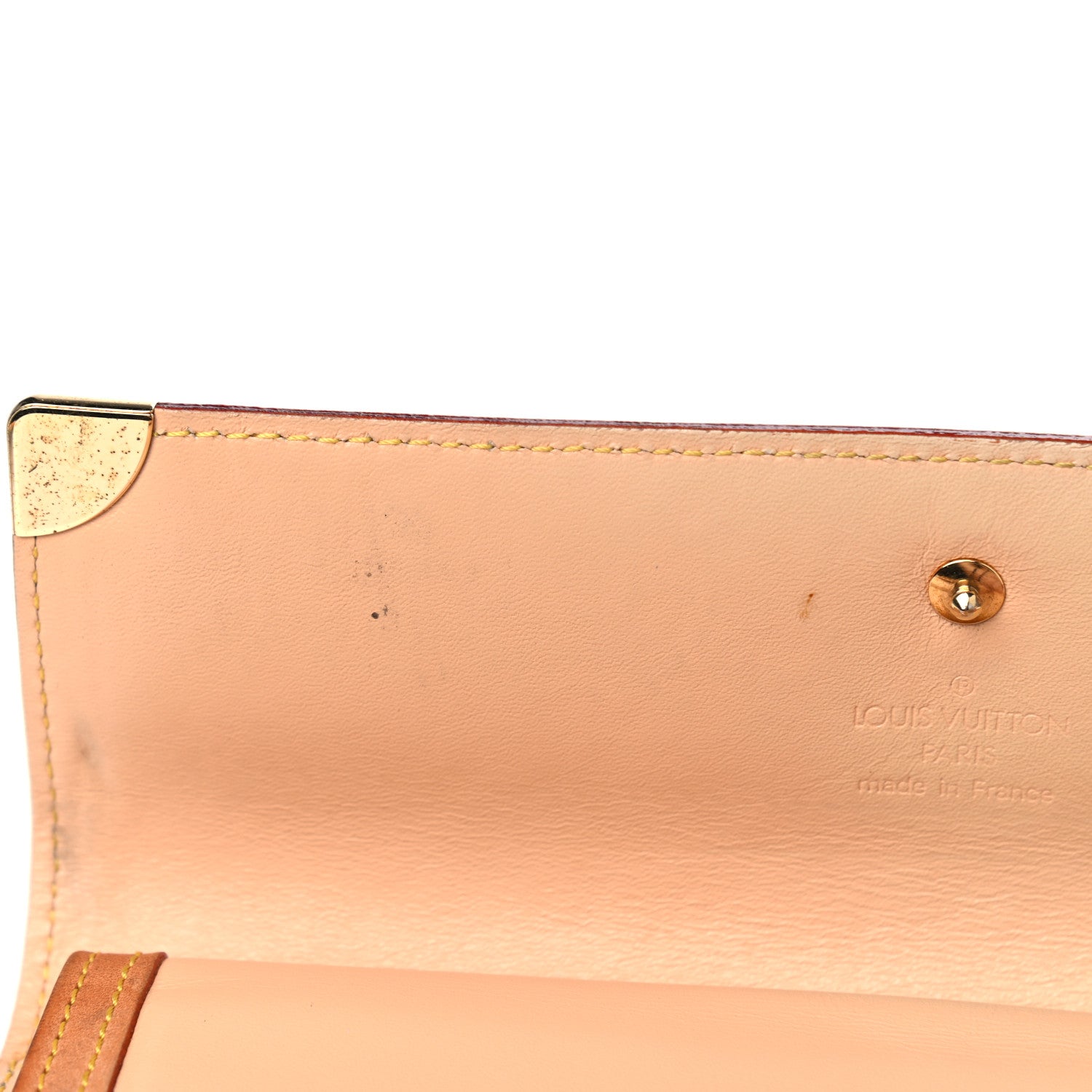 Louis Vuitton Monogram Cherry Blossom Porte Tresor International Wallet Pink 6 of 13