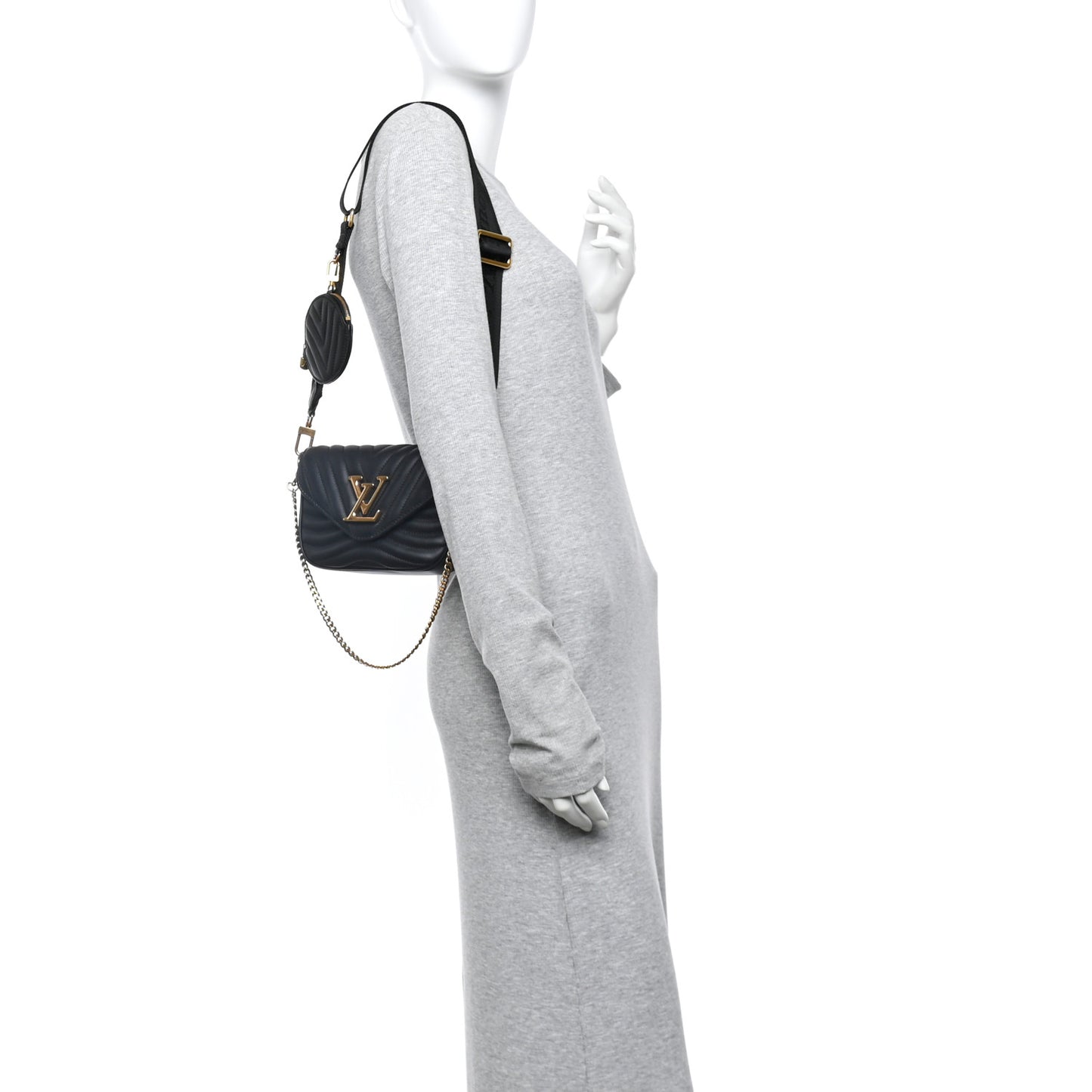 Calfskin New Wave Multi Pochette Black