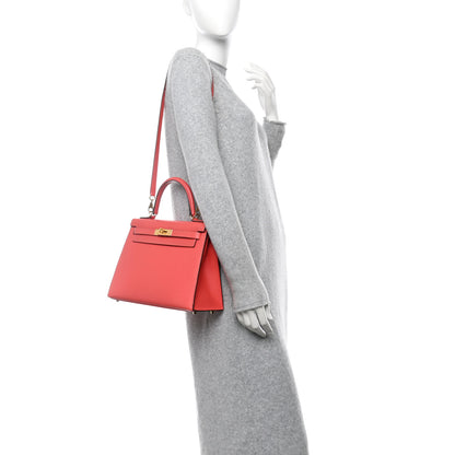 Hermes Epsom Kelly Sellier 28 Rose Jaipur 2 of 13