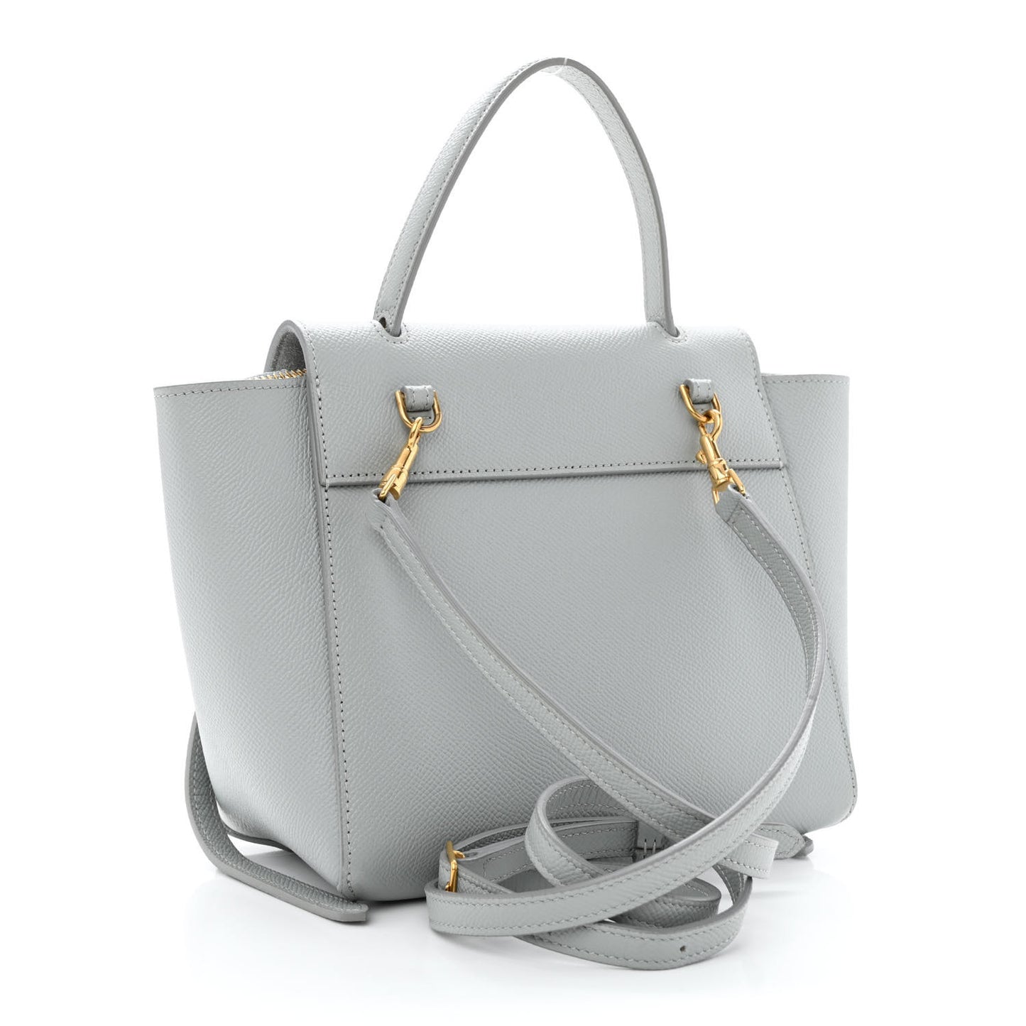 Grained Calfskin Nano Belt Bag Mineral