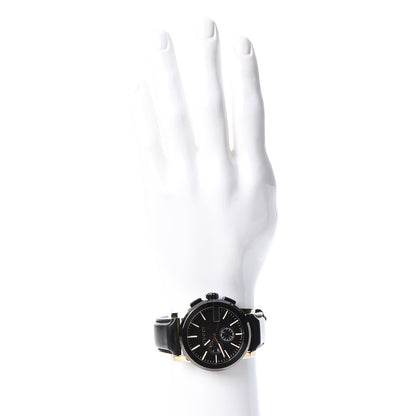 Gucci PVD Stainless Steel Calfskin 44mm G-Chrono Quartz Watch Black 2 of 12