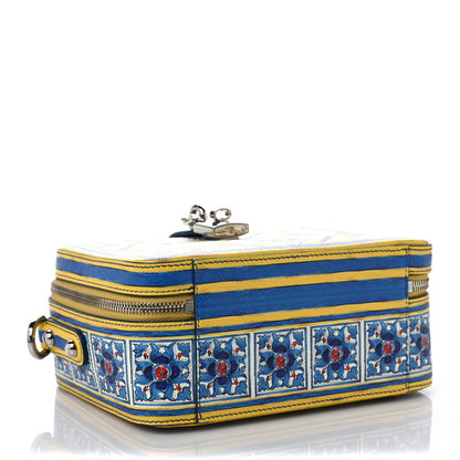 Dolce & Gabbana Dauphine Majolica Printed Box Bag Multicolor 3 of 8