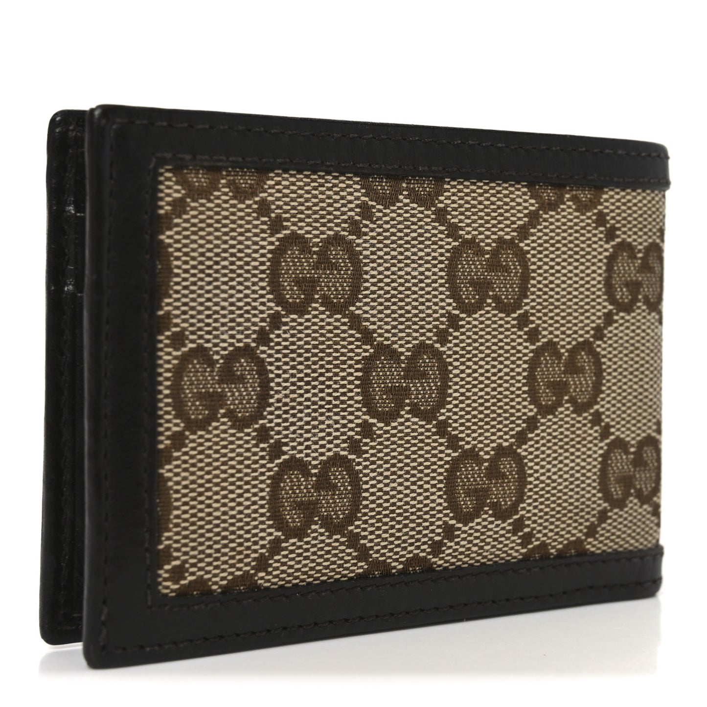 Monogram Mini Bi-Fold Wallet Brown Dark Brown