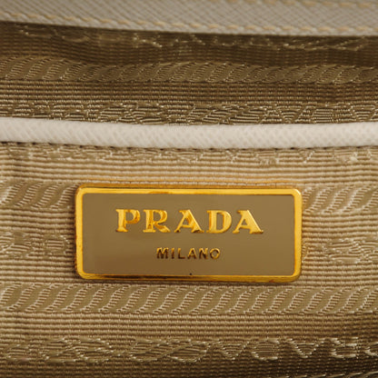 Prada Saffiano Lux Large Tote Talco 6 of 8