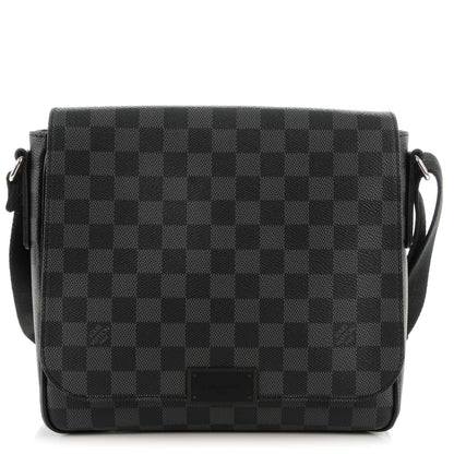 Louis Vuitton Damier Graphite District PM 1 of 7