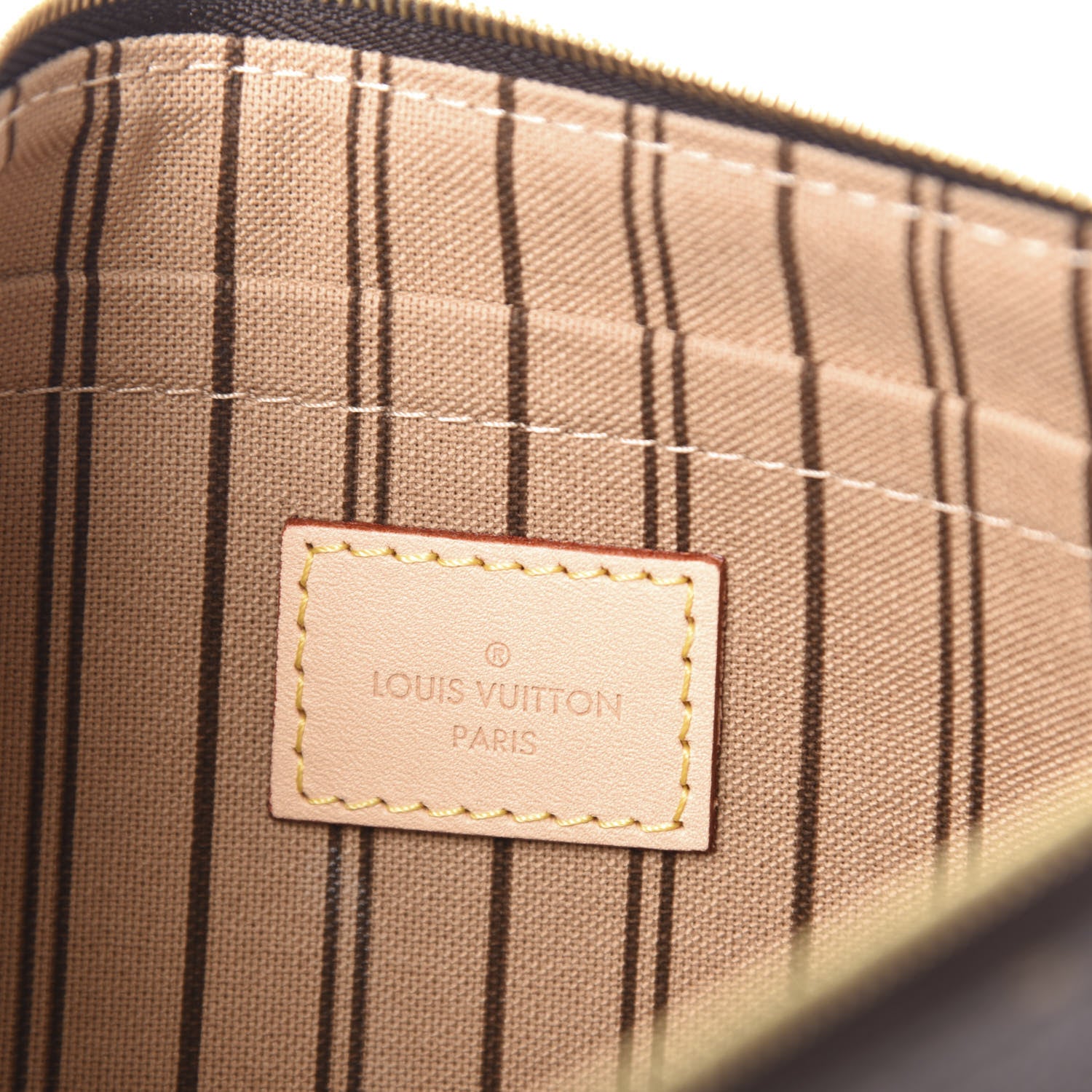 Louis Vuitton Monogram Neverfull MM GM Pochette 7 of 11