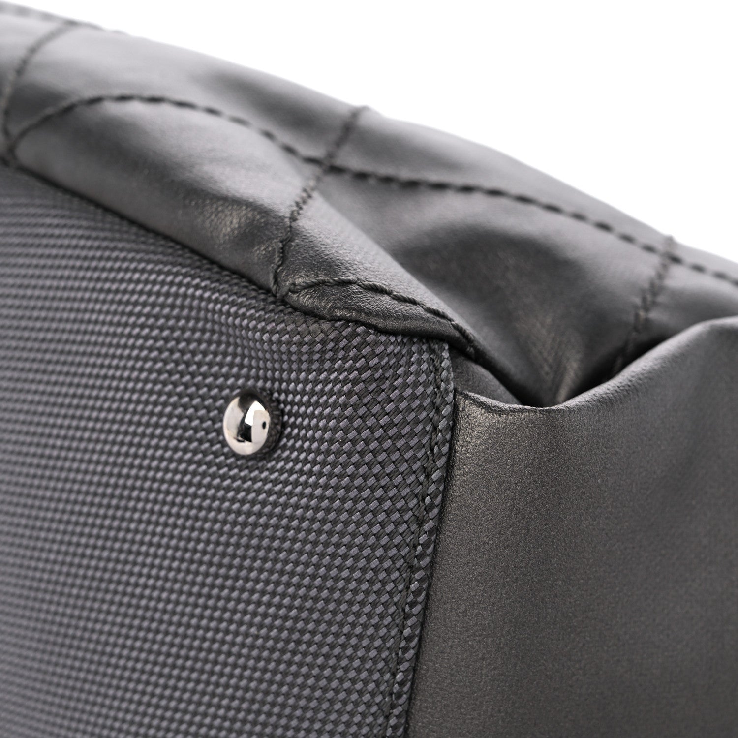 Chanel Coated Canvas Paris Biarritz Hobo Silver 11 of 18