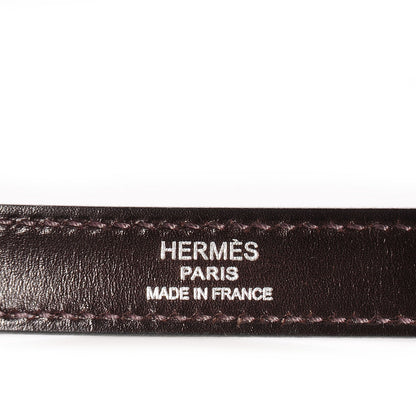 Hermes Box Kelly Sellier 28 Chocolate 15 of 20