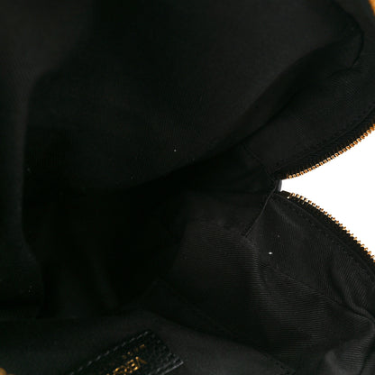 Versace Saffiano Virtus Small Bowling Bag Black 14 of 15