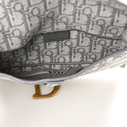 Christian Dior Oblique Saddle Belt Bag Grey 5 of 9