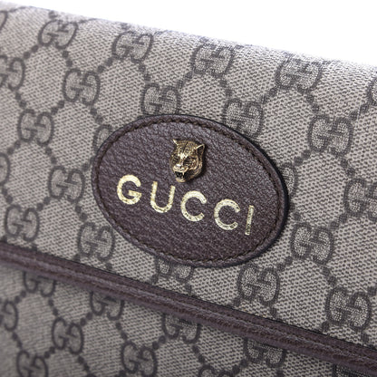 Gucci GG Supreme Monogram Neo Vintage Web Belt Bag Brown 11 of 11