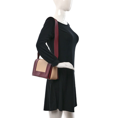Celine Shiny Smooth Calfskin Medium Frame Shoulder Bag Ruby Nude 2 of 9