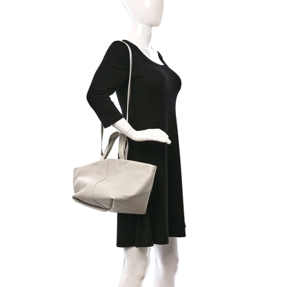 Mansur Gavriel Calfskin Mini Tulipano Bag Bianca 2 of 8