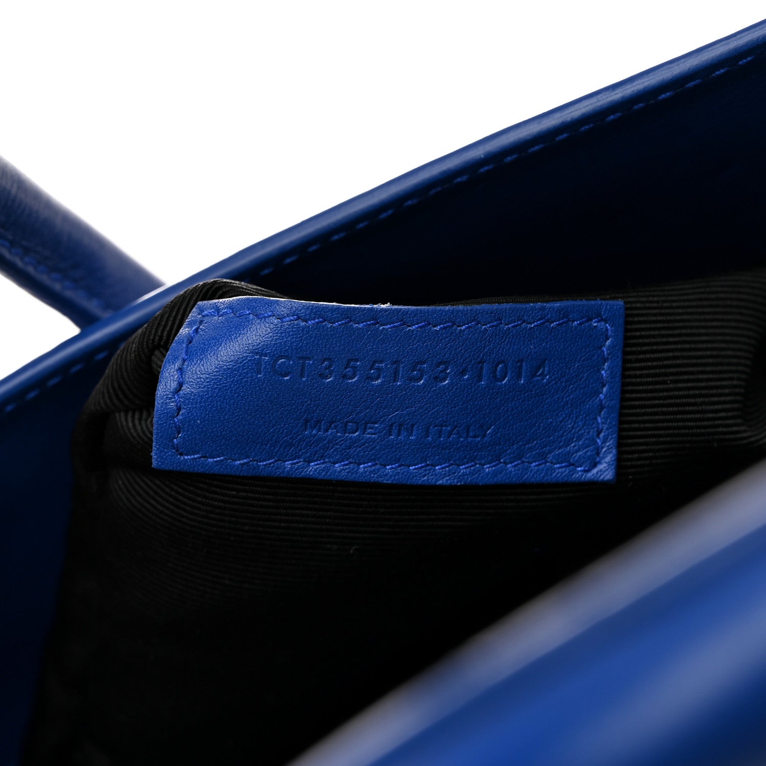 Saint Laurent Calfskin Small Sac De Jour Royal Blue 8 of 11