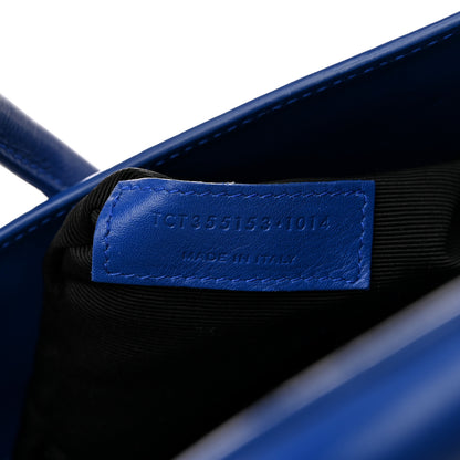 Saint Laurent Calfskin Small Sac De Jour Royal Blue 8 of 11