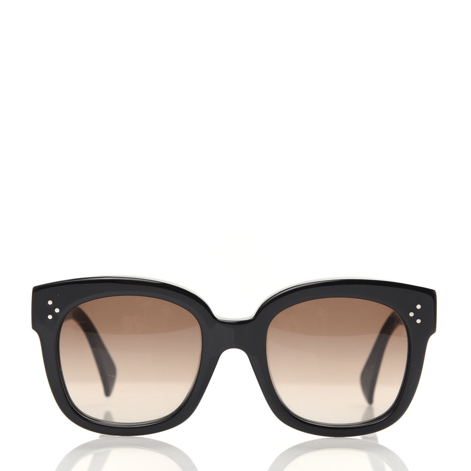 Celine New Audrey Sunglasses CL 41805/S Black 2 of 7