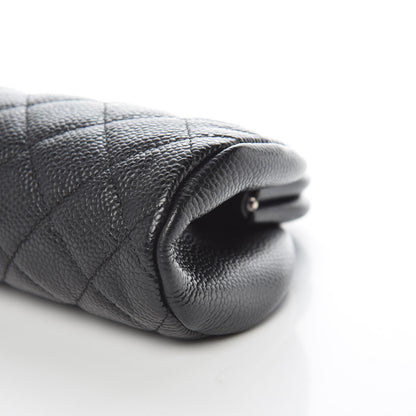 Chanel Caviar Quilted Timeless Clutch Black 9 of 9