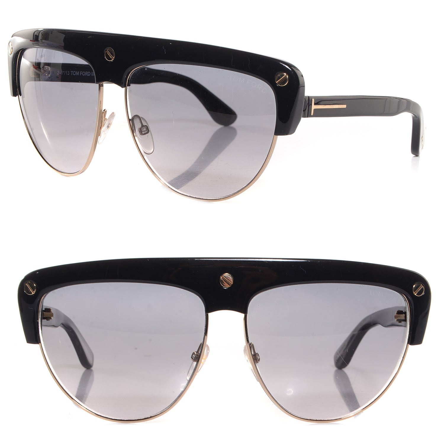 Tom Ford Liane TF318 Sunglasses Black 1 of 5