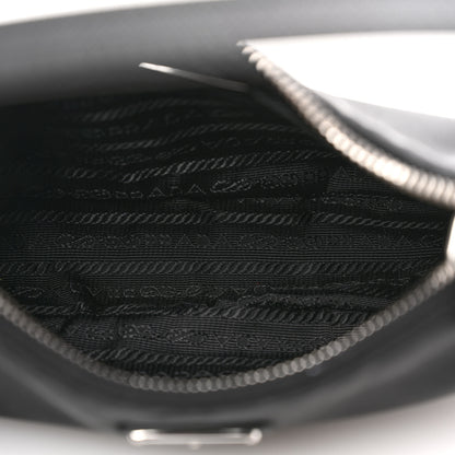 Prada Tessuto Nylon Saffiano Mini Re-Edition 2005 Bag Black 5 of 10