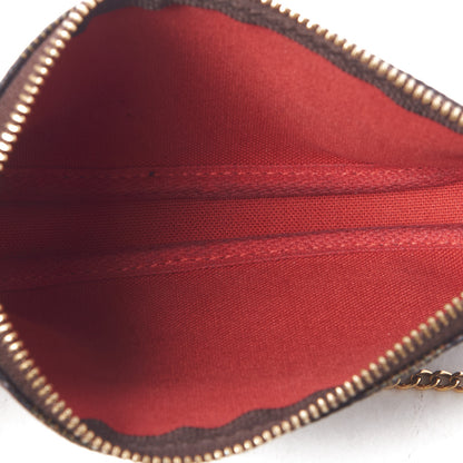 Louis Vuitton Damier Ebene Mini Pochette Accessories 7 of 8