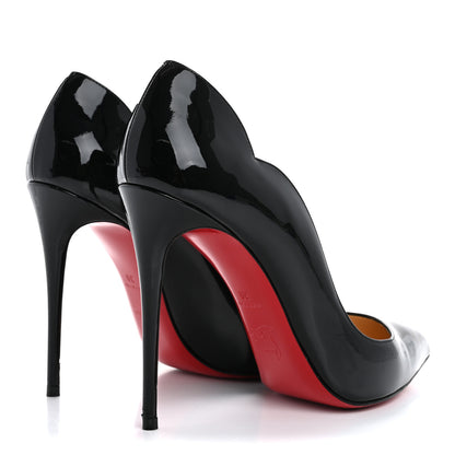 Christian Louboutin Patent Hot Chick 100 Pumps 39 Black 5 of 11