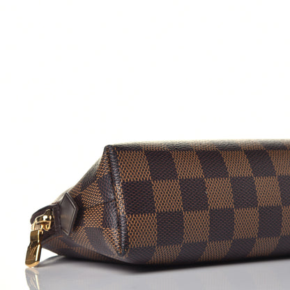 Louis Vuitton Damier Ebene Cosmetic Pouch GM 7 of 9