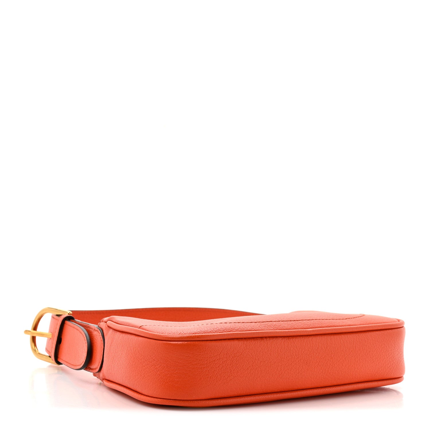 Gucci Goatskin Mini Aphrodite Shoulder Bag Orange 4 of 10
